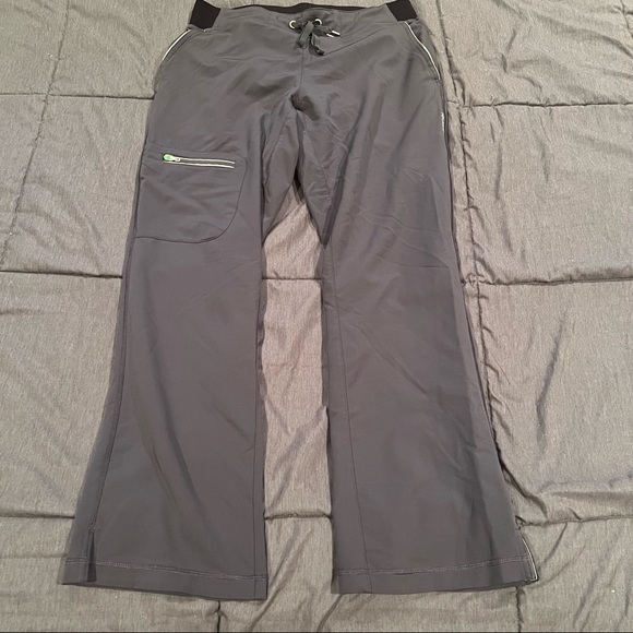 Four Pairs of Scrub Pants Sizes Small and Medium Nursing Medical Comfort Blue - Picture 2 of 16